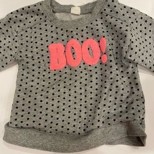 Gap 12-18 month Boo sweatshirt